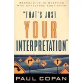 Book That's Just Your Interpretation