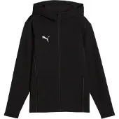 Puma Huppari Teamfinal Casuals Full Zip - Musta Lapset, koko 140 cm