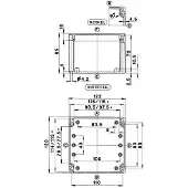 Bernstein Kassakone CT-682 ABS 120X122X85