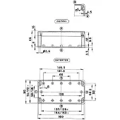 Bernstein Kassa CT-622 ABS 80X160X55