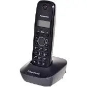 Panasonic KX-TG1611, DECT-puhelin, 50 entries, Soittajan tunnistus, musta