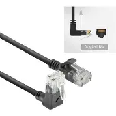 ACT CAT6A verkkokaapeli, kulma ylös
