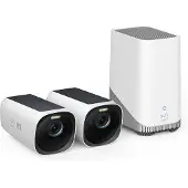 Eufy eufyCam 3 -valvontajärjestelmä kahdella kameralla, 4K-tarkkuus