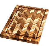 Teakhaus Herringbone Cutting Board