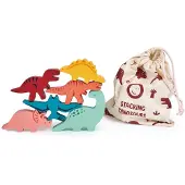 Mentari Happy Stacking Dinosaurs - Multi/patterned - ONE SIZE