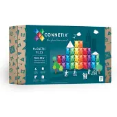 Connetix Magneettisarja - 18 Osaa - Rainbow Suorakulmio - - OneSize - Magneettiset lelut