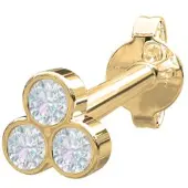 Nordahl Jewellery PIERCE52 timanttikorvakoru 3mm 314 207BR5