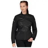 Rekurv E-21.02 Naisten Tekstiilitakki Musta/Camo Naiset, size 38