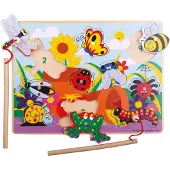 Bigjigs Magnetic Fishing Game Insects