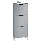 SoBuy Kenkäkaappi 50x19x129cm., harmaa