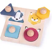 Bigjigs Puzzle Animals palapeli 12m+ 24 kpl