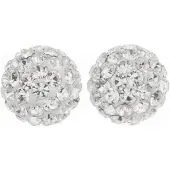 Silver Bar Pallo 10 Bling hopeakorvakorut