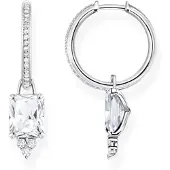 Thomas Sabo korvakorut white stone silver CR672-051-14