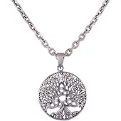 Northern Viking Jewelry Tree Of Life Celtic Triquetra hopeariipus NVJ-H-RS067
