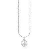 Thomas Sabo Charming Peace with white stones silver kaulakoru KE2175-051-14-L45V