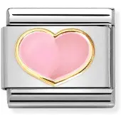 Nomination Classic 030283/21 pink heart pala