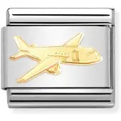Nomination Classic Gold Airplane pala 030162/75