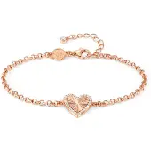 Nomination Truejoy Rose Gold Heart sydänrannekoru 240100/005