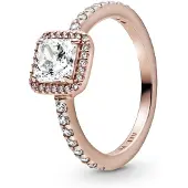Pandora Square Sparkle Halo sormus 188862C01-54