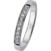 Kohinoor 033-210V-09 Timanttisormus valkokulta Margit 17