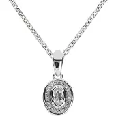 Kohinoor valkokultainen timanttiriipus topaasilla 123-P9174V