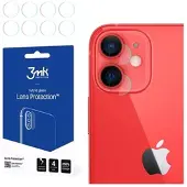3MK Hybrid iPhone 12 Mini Kameralinssin Panssarilasi - 9H - 4 Kpl.
