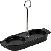 Peugeot Linea Keramisk Bakke Med Håndtag, Satin Sort - Black - 16 CM