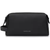 Kapten & Son Toilettilaukku 'Windsor All Black' musta
