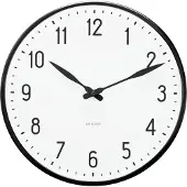 Arne Jacobsen AJ Station seinäkello, 29 cm