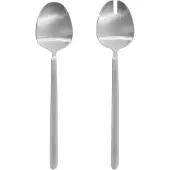 Blomus Salad Servers - 28 X 6 Cm - Stella - Stainless Steel - Grey - L 28CM