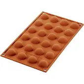 Silikomart Silikonimuotti, puolipyöreä, 24 kpl