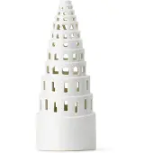 Kähler - Urbania Kynttilälyhty High Tower 22,5 cm Valkoinen