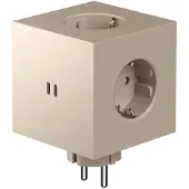 Avolt Square 2 -haaroituspistorasia Beige