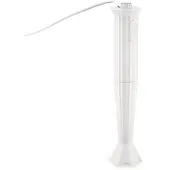Alessi MDL10 Plissé -sauvasekoitin, valkoinen