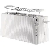 Alessi Plissé Leivänpaahdin XL Valkoinen