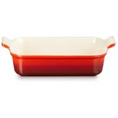 Le Creuset Heritage Suorakulmainen Uunivuoka 26 cm Cerise