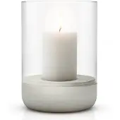 Blomus Calma kynttilälyhty Ø15 cm Light grey