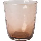 Broste Copenhagen Hammered juomalasi 33,5 cl Ruskea
