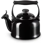Le Creuset Tradition teakettle 2,1L, black
