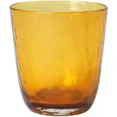 Broste Copenhagen Hammered juomalasi 33,5 cl Amber