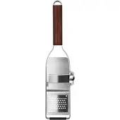 Microplane Master 2-in-1 tryffeliraastin 29,6 cm Pähkinäpuu
