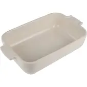 Peugeot Appolia Rektangulært Fad 22 Cm Cremehvid - Cream - 22 CM