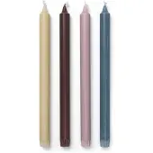 Ferm Living Pure candles 4 kpl Hurmaava sekoitus