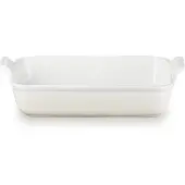 Le Creuset Heritage -uunivuoka 32 cm Meringue