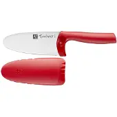 Zwilling Twinny Lasten kokkiveitsi - punainen - 10 cm