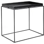 HAY Tray Table sohvapöytä Black, large