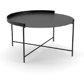 Houe , Edge sidobord 76 cm musta teräs