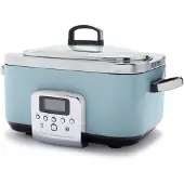 Greenpan Elite Slow Cooker, blue haze