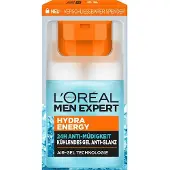 L'Oréal Men Expert Hydra energy 24H -väsymystä ehkäisevä viilentävä kiiltoa estävä kasvogeeli Kasvogeeli 50 ml