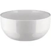 Alessi Salad Bowl In White Porcelain - White - D20CM